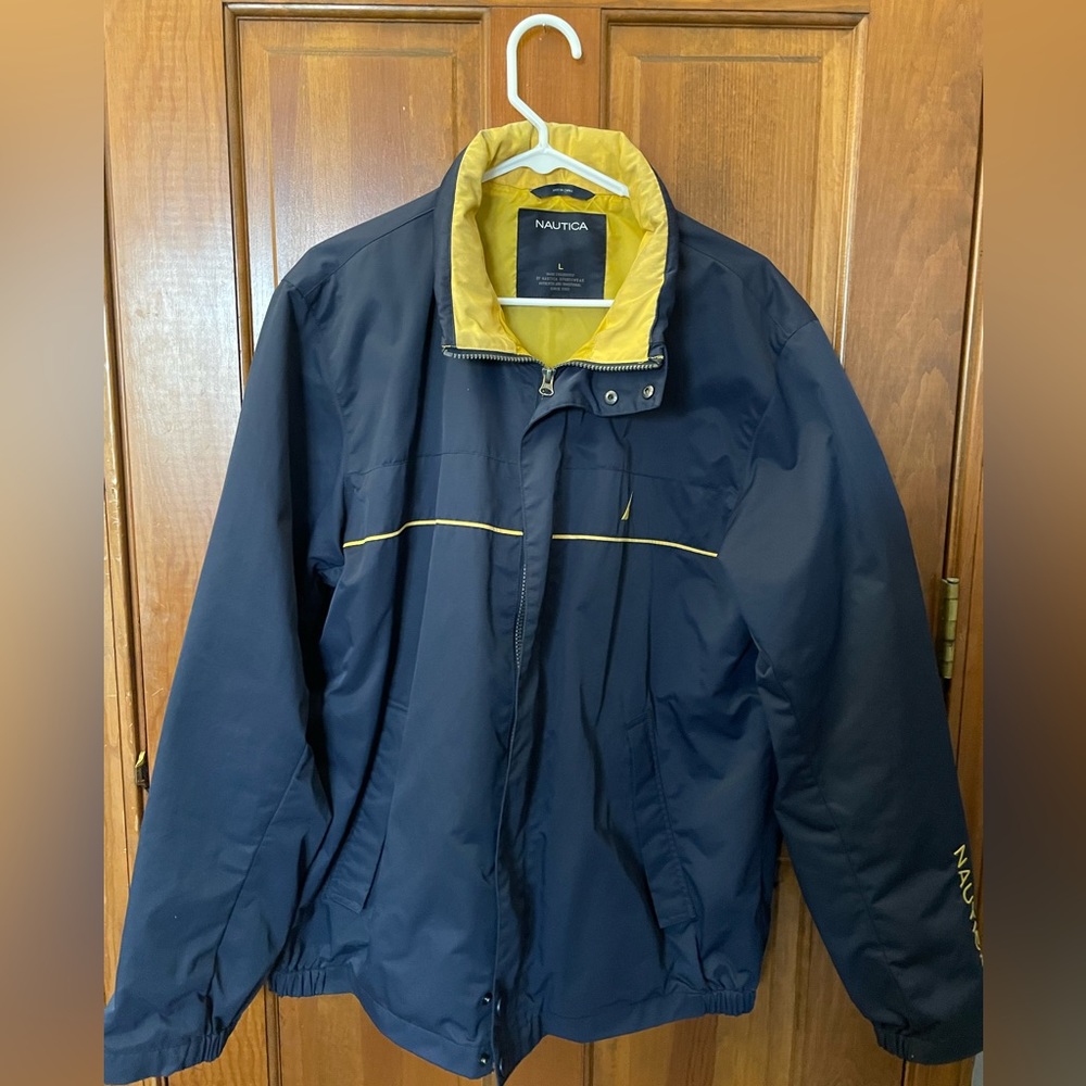 Navy and Yellow Nautical Jacket